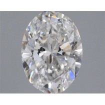 Lab Created 1.61 Carat F-SI1 Oval Diamond