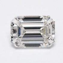 Lab Created 2.32 Carat G-VS2 Emerald Cut Diamond Lab Created 2.32 Carat G-VS2 Emerald Cut Diamond