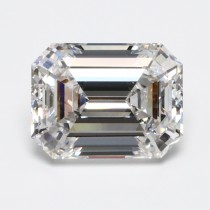 Lab Created 2.27 Carat G-VS1 Emerald Cut Diamond Lab Created 2.27 Carat G-VS1 Emerald Cut Diamond