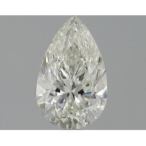 1.50 Carat K-SI2 Pear Shaped Natural Diamond