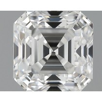 1.00 Carat D-VVS1 Asscher Cut Natural Diamond