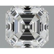1.06 Carat F-VS1 Asscher Cut Natural Diamond