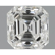 1.00 Carat F-IF Asscher Cut Natural Diamond