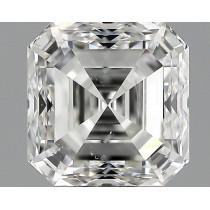 1.00 Carat F-SI2 Asscher Cut Natural Diamond