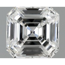 1.06 Carat E-VVS1 Asscher Cut Natural Diamond