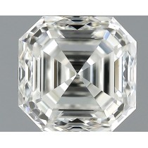 1.00 Carat E-VVS2 Asscher Cut Natural Diamond