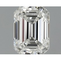 1.13 Carat F-IF Emerald Cut Natural Diamond