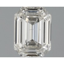 1.50 Carat J-SI1 Emerald Cut Natural Diamond
