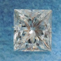 0.55 Carat D-VVS1 Princess Cut Natural Diamond