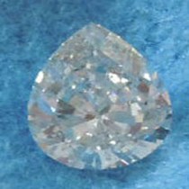 0.55 Carat E-SI2 Pear Shaped Natural Diamond