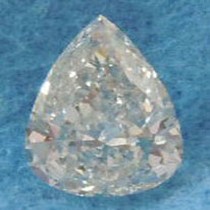 0.76 Carat G-VVS1 Pear Shaped Natural Diamond