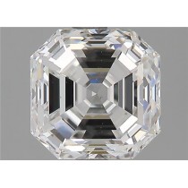 2.53 Carat G-VS2 Asscher Cut Natural Diamond