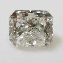 0.63 Carat I-VS1 Radiant Cut Natural Diamond