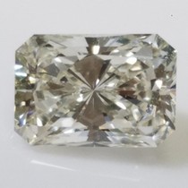 0.56 Carat H-VS1 Radiant Cut Natural Diamond