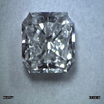 0.70 Carat E-SI1 Radiant Cut Natural Diamond