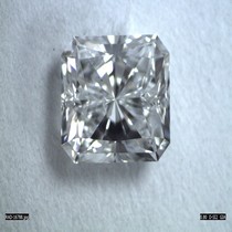 0.80 Carat D-SI2 Radiant Cut Natural Diamond