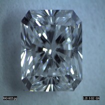 1.20 Carat E-SI2 Radiant Cut Natural Diamond