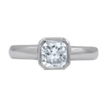 0.97 Carat I-SI1 Radiant Cut Natural Diamond