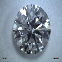 0.81 Carat D-SI1 Round Natural Diamond
