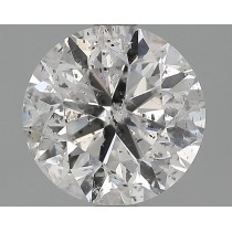 1.52 Carat D-SI3 Round Natural Diamond