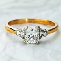 0.89 Carat J-I1 Radiant Cut Natural Diamond