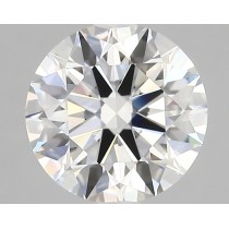 Lab Created 2.74 Carat G-VS1 Round Diamond