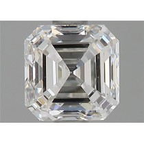 1.03 Carat F-VS1 Asscher Cut Natural Diamond