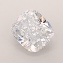 Lab Created 1.73 Carat H-VVS1 Cushion Cut Diamond Lab Created 1.73 Carat H-VVS1 Cushion Cut Diamond