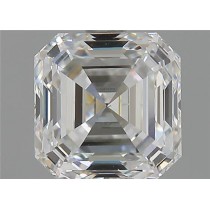 1.80 Carat E-VS2 Asscher Cut Natural Diamond
