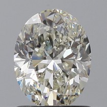 0.94 Carat J-SI1 Oval Natural Diamond