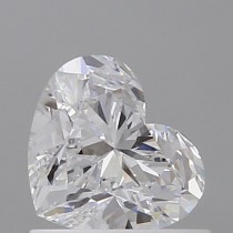 0.80 Carat D-SI1 Heart Shaped Natural Diamond 0.80 Carat D-SI1 Heart Shaped Natural Diamond