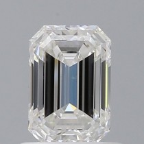 0.81 Carat G-VS2 Emerald Cut Natural Diamond Certified By GIA