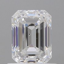 1.02 Carat F-SI1 Emerald Cut Natural Diamond Certified By GIA 1.02 Carat F-SI1 Emerald Cut Natural Diamond Certified By GIA