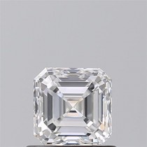 0.72 Carat E-VS1 Asscher Cut Natural Diamond