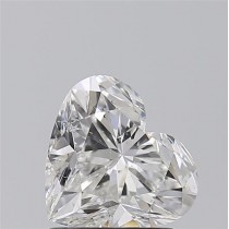 1.21 Carat H-SI2 Heart Shaped Natural Diamond