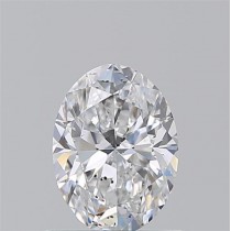0.90 Carat D-SI1 Oval Natural Diamond 0.90 Carat D-SI1 Oval Natural Diamond