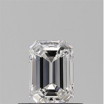 0.56 Carat E-VS2 Emerald Cut Natural Diamond 0.56 Carat E-VS2 Emerald Cut Natural Diamond