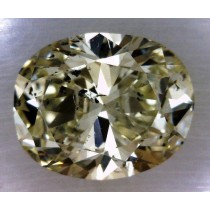 1.00 Carat K-SI2 Oval Natural Diamond