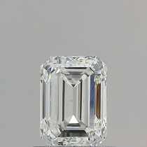 0.96 Carat G-VS2 Emerald Cut Natural Diamond Certified By GIA