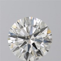 4.39 Carat J-SI1 Round Natural Diamond 4.39 Carat J-SI1 Round Natural Diamond