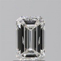 1.02 Carat H-I1 Emerald Cut Natural Diamond