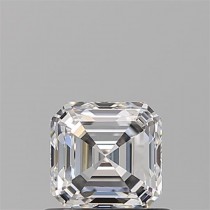 0.72 Carat E-VS1 Asscher Cut Natural Diamond
