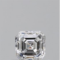 0.51 Carat D-IF Asscher Cut Natural Diamond