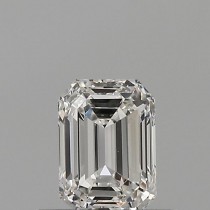 0.61 Carat G-VVS2 Emerald Cut Natural Diamond