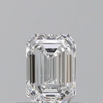 0.57 Carat D-VS2 Emerald Cut Natural Diamond 0.57 Carat D-VS2 Emerald Cut Natural Diamond