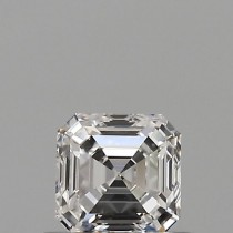 0.52 Carat H-VVS1 Asscher Cut Natural Diamond