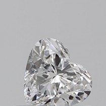 0.50 Carat D-SI1 Heart Shaped Natural Diamond 0.50 Carat D-SI1 Heart Shaped Natural Diamond