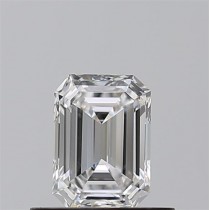 0.50 Carat D-IF Emerald Cut Natural Diamond