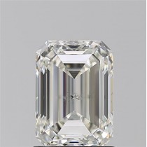 1.56 Carat I-SI1 Emerald Cut Natural Diamond