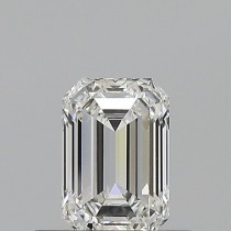 0.55 Carat G-VVS1 Emerald Cut Natural Diamond